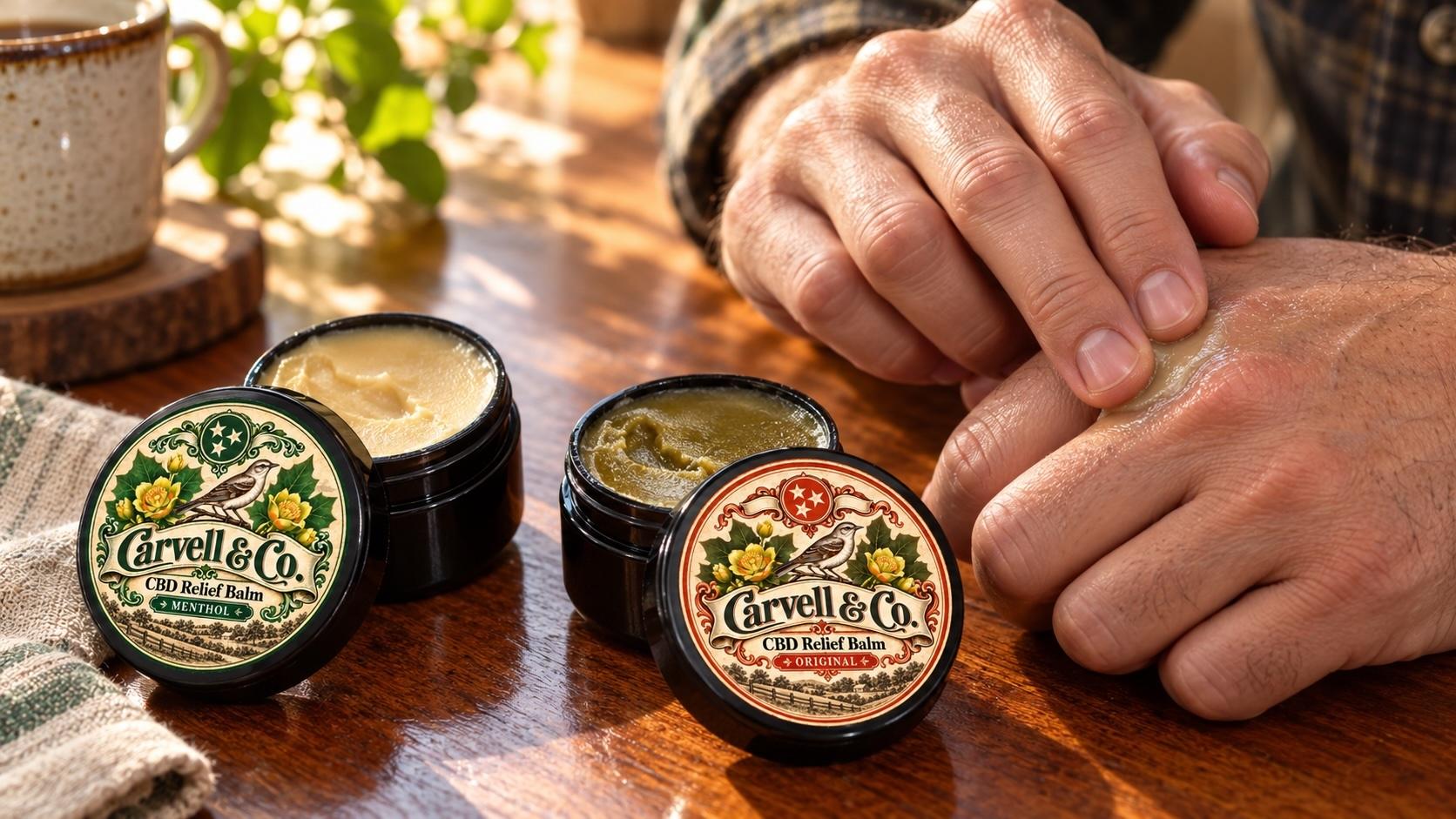 rubbing on old hands